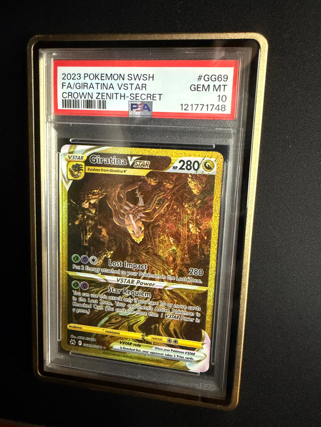 Giratina VSTAR GG69/GG70 PSA 10 Gem Mint (ENG)