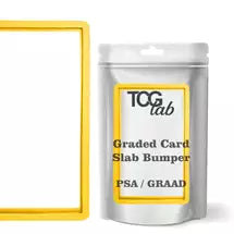 Graded Card Slab Bumper yellow