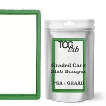Graded Card Slab Bumper green