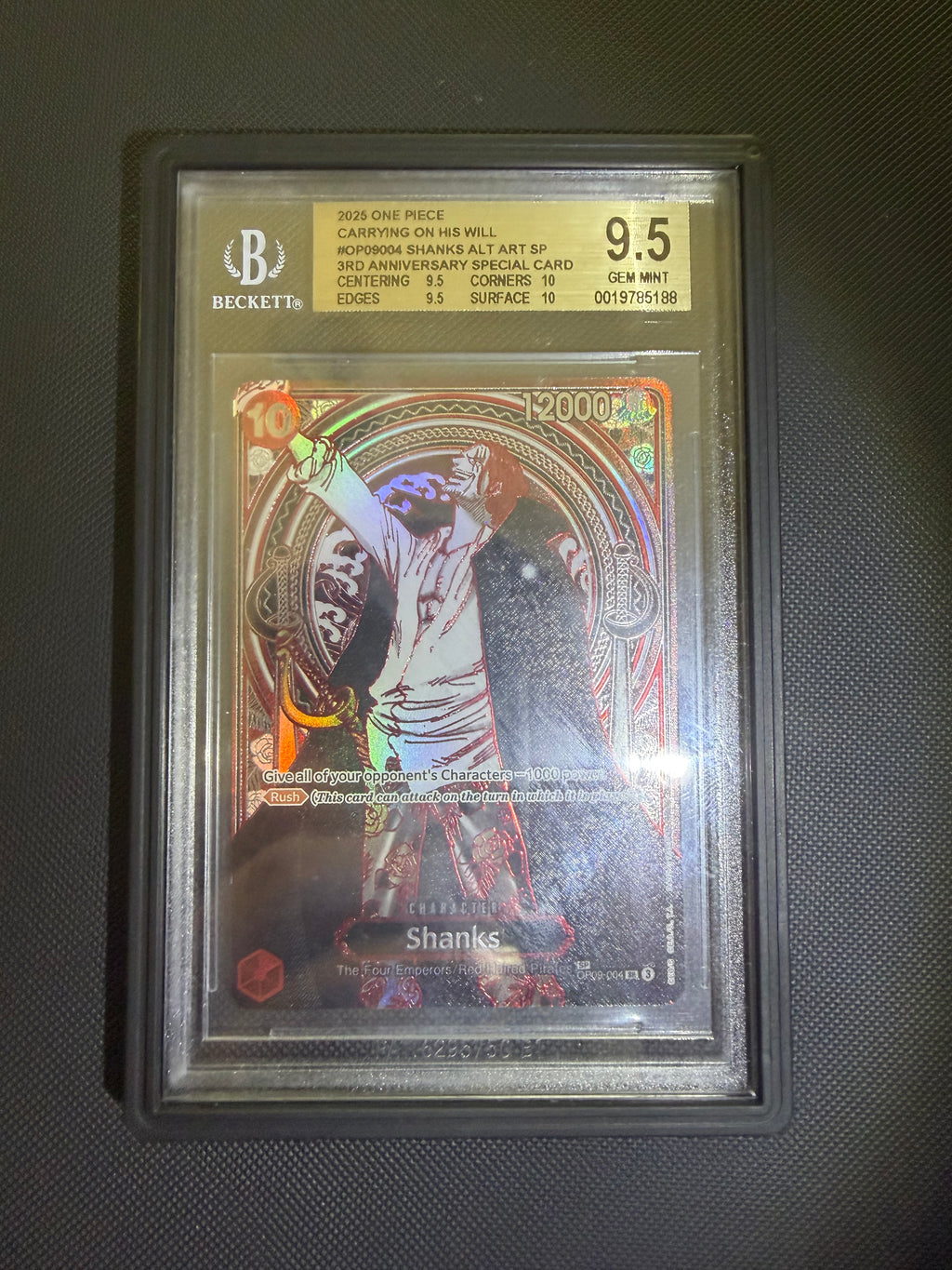 Shank Alt Art Silver Beckett 9.5 - OP09 Anniversary